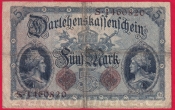 Německo - 5 mark 5.8.1914 - série S