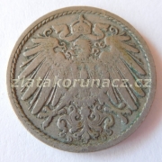 Německo - 5 Reich Pfennig 1893 D