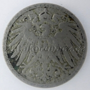 Německo - 5 Reich Pfennig 1893 F
