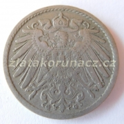 Německo - 5 Reich Pfennig 1899 G