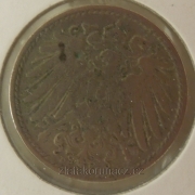 Německo - 5 Reich Pfennig 1902 D