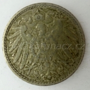 Německo -5 Reich pfennig 1902 J