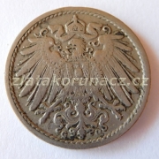 Německo - 5 Reich Pfennig 1903 G