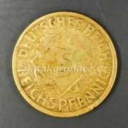 Německo - 5 Reichspfennig 1924 E