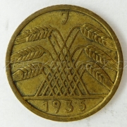 Německo - 5 Reichspfennig 1935 J
