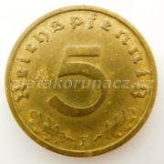 Německo - 5 Reichspfennig 1937 F
