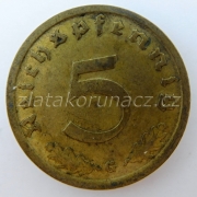 Německo - 5 Reichspfennig 1937 G
