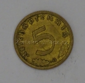 Německo - 5 Reichspfennig 1939 G