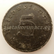 Německo - 5 Reichspfennig 1940 B