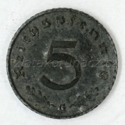 Německo - 5 Reichspfennig 1940 G