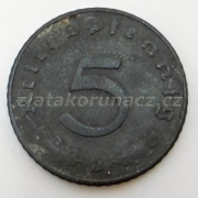 Německo - 5 Reichspfennig 1941 J