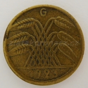 Německo - 5 Rentenpfennig 1923 G