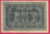 Německo - 50 mark 5.8.1914 - série J -6-m.číslovač