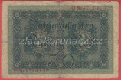 Německo - 50 mark 5.8.1914 - série O -7-m.číslovač