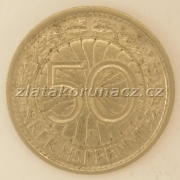 Německo - 50 Reichspfennig 1927 E