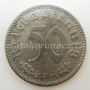 Německo - 50 Reichspfennig 1935 J