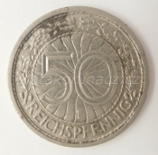 Německo - 50 Reichspfennig 1938 E