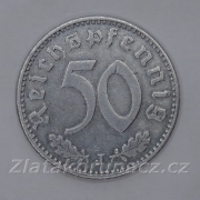 Německo - 50 Reichspfennig 1939 J - Hliník