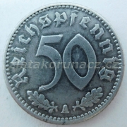 Německo - 50 Reichspfennig 1940 A