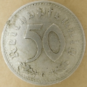 Německo - 50 Reichspfennig 1940 G