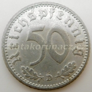 Německo - 50 Reichspfennig 1942 D