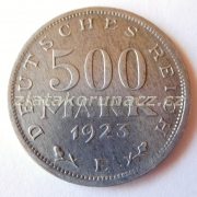 Německo - 500 Mark 1923 E