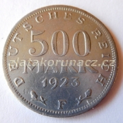 Německo - 500 Mark 1923 F