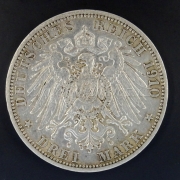 Německo - Baden - 3 marka 1910 G