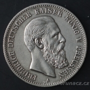 Německo - Prusko - 2 marka 1888 A