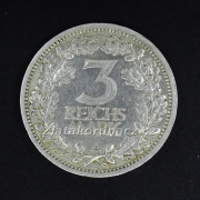 Německo - Výmar 3 marka 1931 A