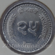Nepál - 25 paisa 1999 (2056)