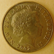 New Zealand - 1 Dollar 2002
