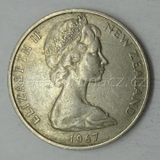 New Zealand - 10 cents 1967