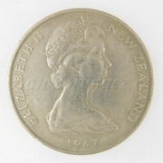 New Zealand - 20 cents 1967