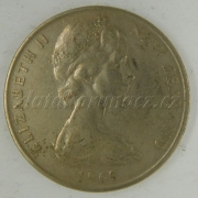 New Zealand - 20 cents 1969