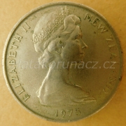 New Zealand - 20 cents 1975