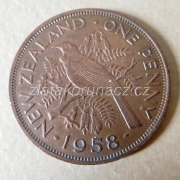 New Zeland - 1 penny 1958