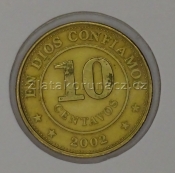 Nicaragua - 10 centavos 2002