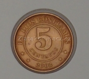 Nicaragua - 5 centavos 2002
