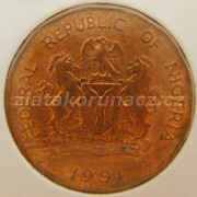 Nigerie - 10 kobo 1991