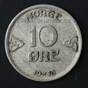 Norsko - 10 ore 1913
