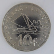 Nová Kaledonie - 10 francs 1977