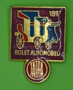 Odznak - 80 let automobilu Tatra 1897