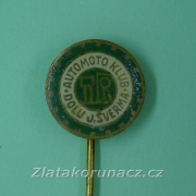 Odznak - Automoto klub Dolu J.Šverma - zelený