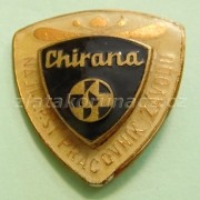 Odznak - Chirana - Nejlepší pracovník závodu