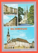 Olomouc-Náměstí,domy,Dóm.sv.Václava