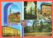 Olomouc-Orloj v noci,Divadlo,Bezručovy sady