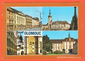 Olomouc-Radnice,Orloj,domy