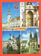 Olomouc-Radnice,Orloj,Kašna,Dóm