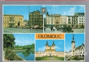 Olomouc - ulice, koleje, park